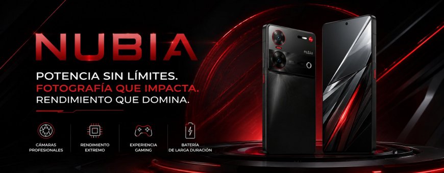 Celulares nubia y REDMAGIC | Telcel Condesa