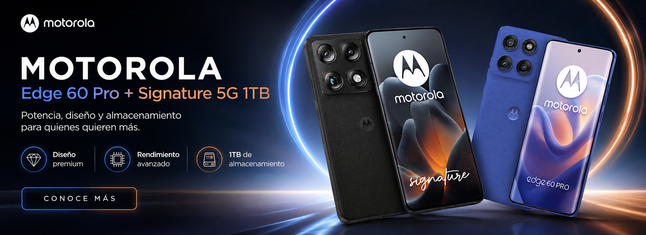 Motorola Edge 60 Pro & Signature 5G 1TB